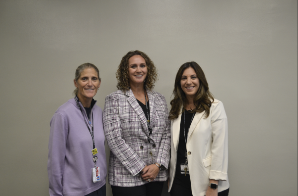 (From left) Juliann Hoebee, Dr. Kimberly Westervelt and Amanda Fernicola